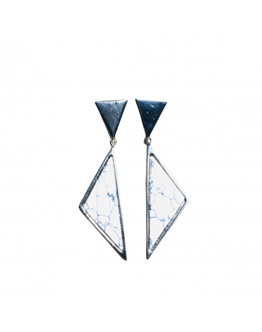 Boucles fantaisie bicolore