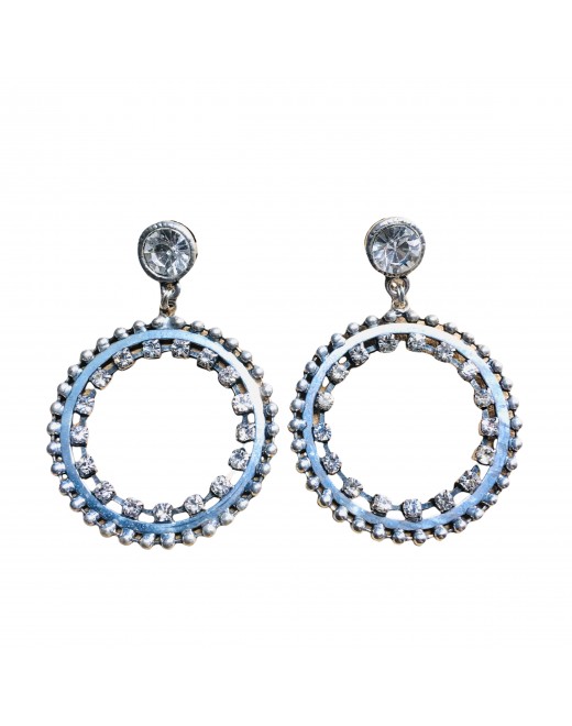 Boucle fantaisie forme ronde