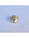 Bague réglable en acier inoxydable avec arbre de vie