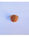 Bague réglable en acier inoxydable avec arbre de vie